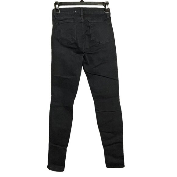 J Brand Skinny Jeans Jegging Women Size 24 Blue Patch Patchwork Quilt Moto Biker - Picture 2 of 11